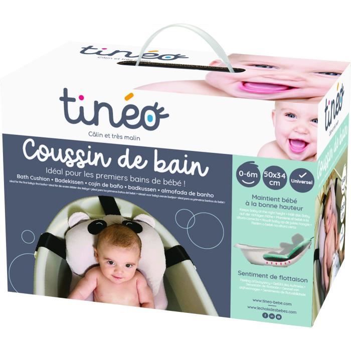 Baby Bath Cushion - Universal Attachment System - Quick-Drying Hook - 0-6 months