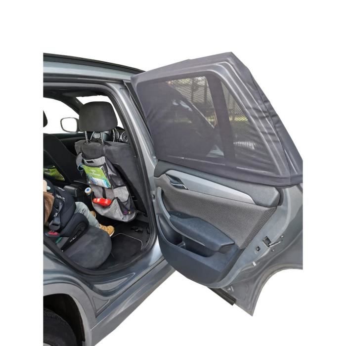 TINEO Baby Car Sunshade - 80% Shade - Universal - 50x80cm-80x110cm Black