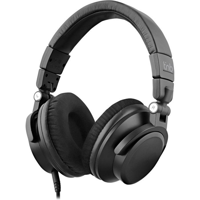 T'nb Wired Monitoring Headphones - Studio - 3.5 mm + 6.35 mm Jacks - Adjustable Headband