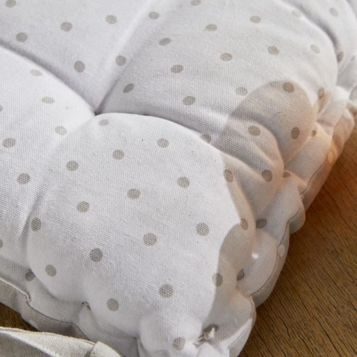 Today Quilted Seat Cushion - Charme - Constance Print - 40 x 40 cm