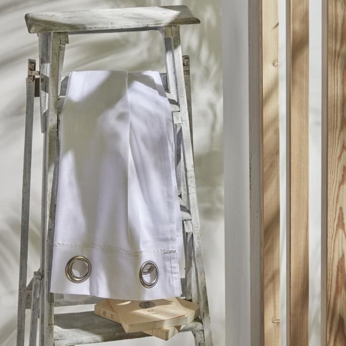 TODAY Sheer Curtain - CHARM - 140 x 240 cm - Chalk-Effect Eyelets