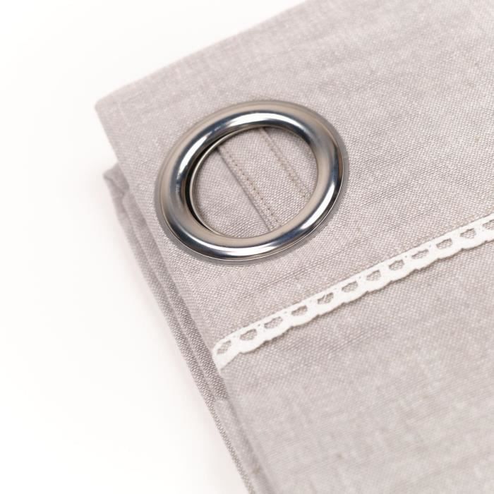 TODAY Charme Curtain - 140 x 240 cm - Chambray Berenice