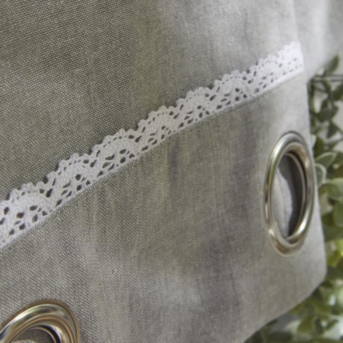 TODAY Charme Curtain - 140 x 240 cm - Chambray Capucine