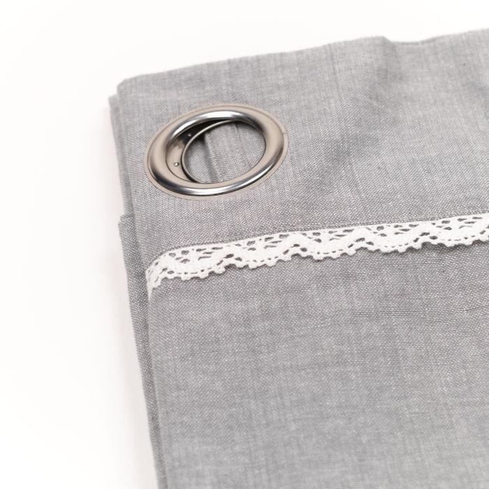 TODAY Charme Curtain - 140 x 240 cm - Chambray Capucine