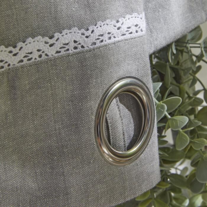 TODAY Charme Curtain - 140 x 240 cm - Chambray Capucine