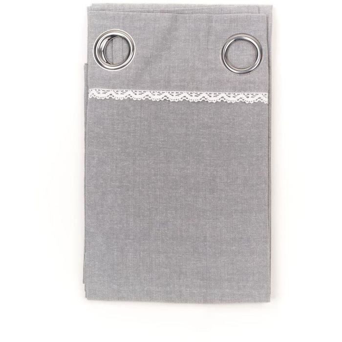 TODAY Charme Curtain - 140 x 240 cm - Chambray Capucine