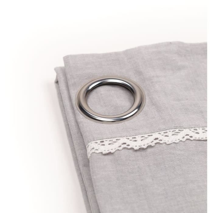 TODAY Charme Curtain - 140 x 240 cm - Chambray Constance