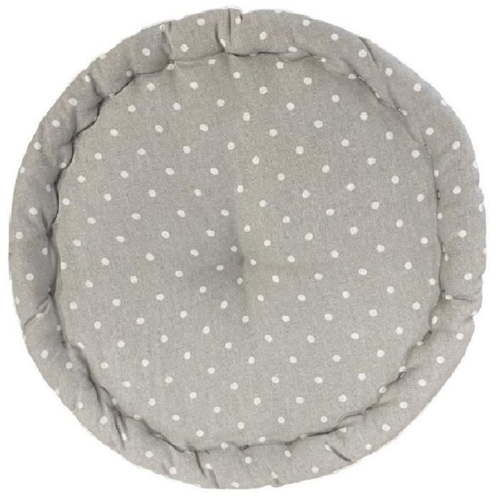 TODAY Charme Round Floor Cushion - Constance Print - 40 x 12 cm