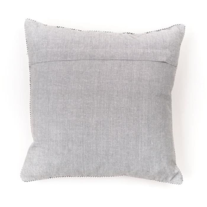 Today Cushion - Charme - Chambray x Small Capucine Embroidery - 40 x 40 cm
