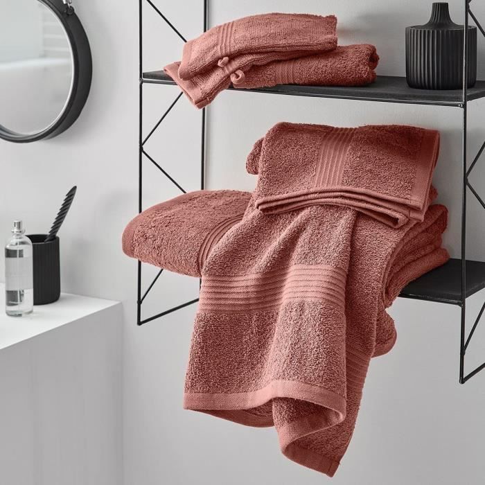 TODAY Essential - Maxi Bath Towel 90x150 cm 100% Cotton Terracotta Color