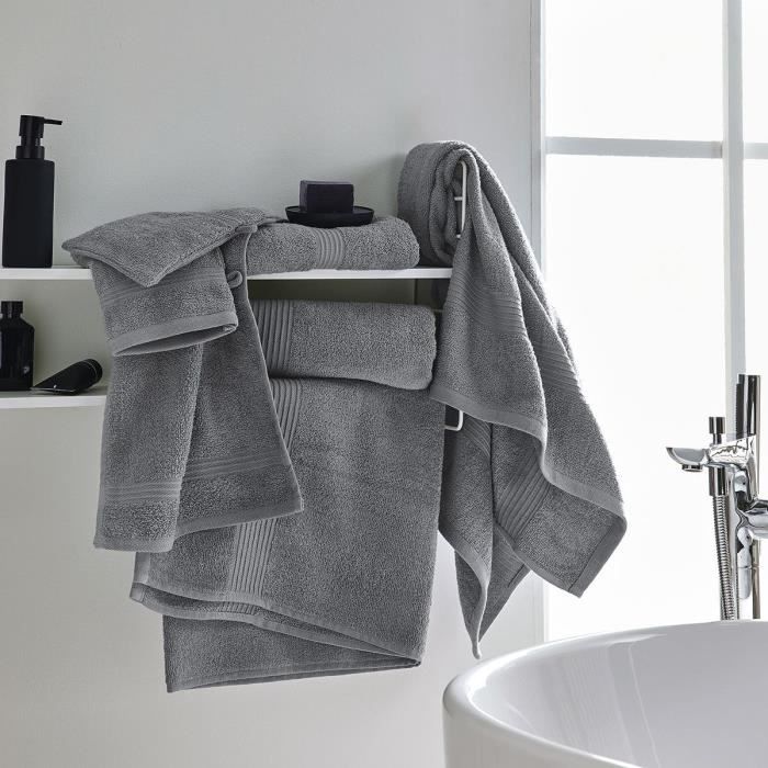 TODAY Essential Maxi Bath Towel - 90 x 150 cm - 100% Cotton - Steel