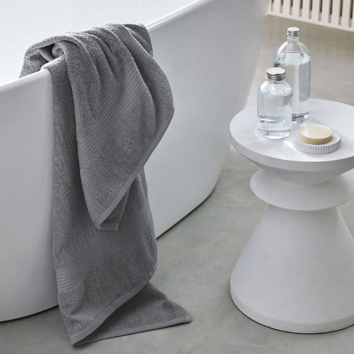 TODAY Essential Maxi Bath Towel - 90 x 150 cm - 100% Cotton - Steel