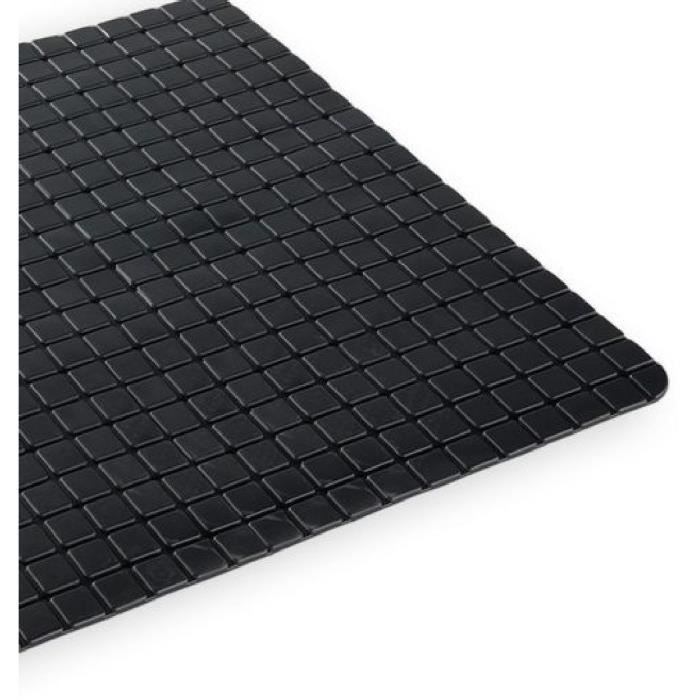 TODAY Anti-slip Bath Mat - 50 x 50 cm - Square - Black