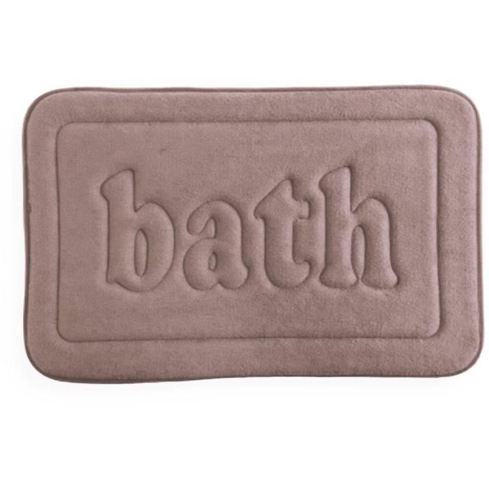 TODAY Memory Foam Bath Mat - 40 x 60 cm - Pink