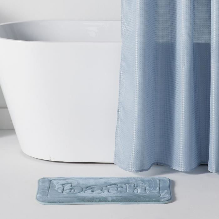 TODAY Memory Foam Bath Mat - 40 x 60 cm - Blue