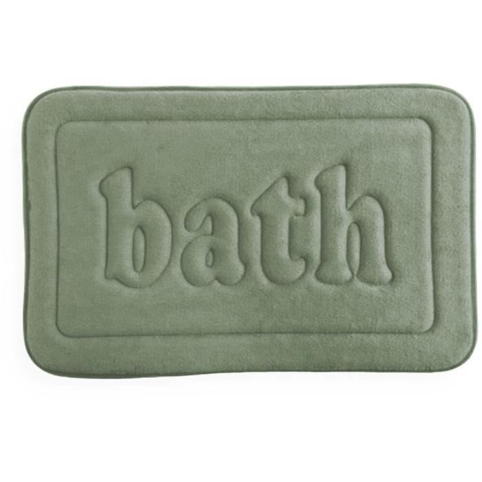 TODAY Memory Foam Bath Mat - 40 x 60 cm - Green