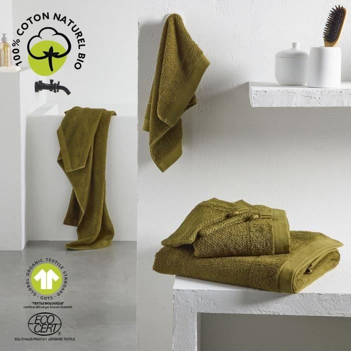 Bath Towel - TODAY - 50 x 90 cm - Organic Cotton - Bronza