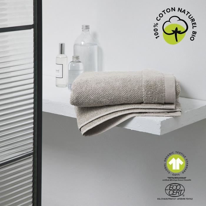 Bath Towel - TODAY - 70 x 130 cm - Organic Cotton - Dune