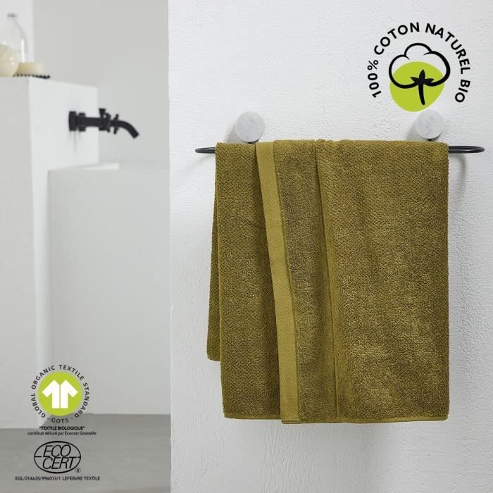 TODAY Bath Towel 70x130 cm 100% Organic Cotton - Bronze