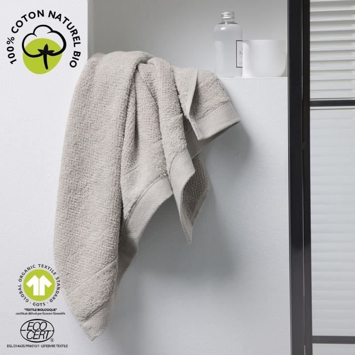 TODAY Maxi Bath Towel 90x150 cm 100% Organic Cotton - Dune