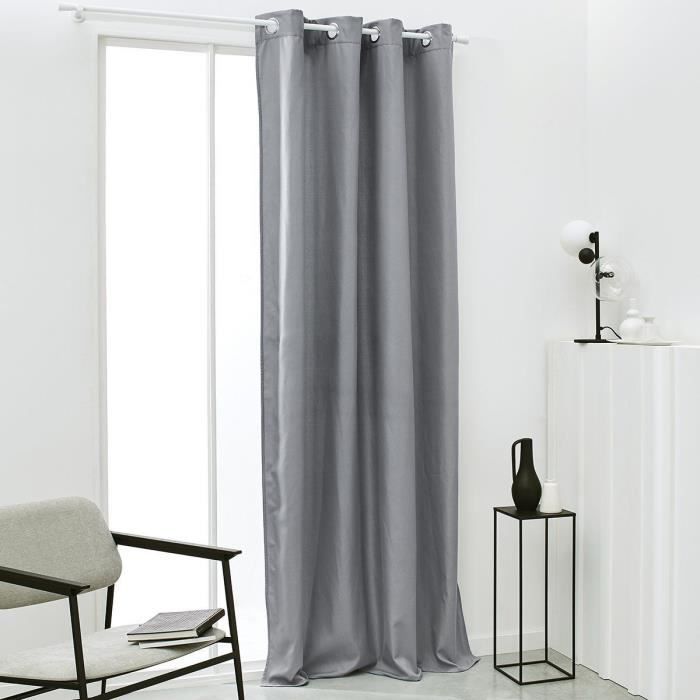 TODAY Thermal Insulated Curtain 140 x 240 cm Steel