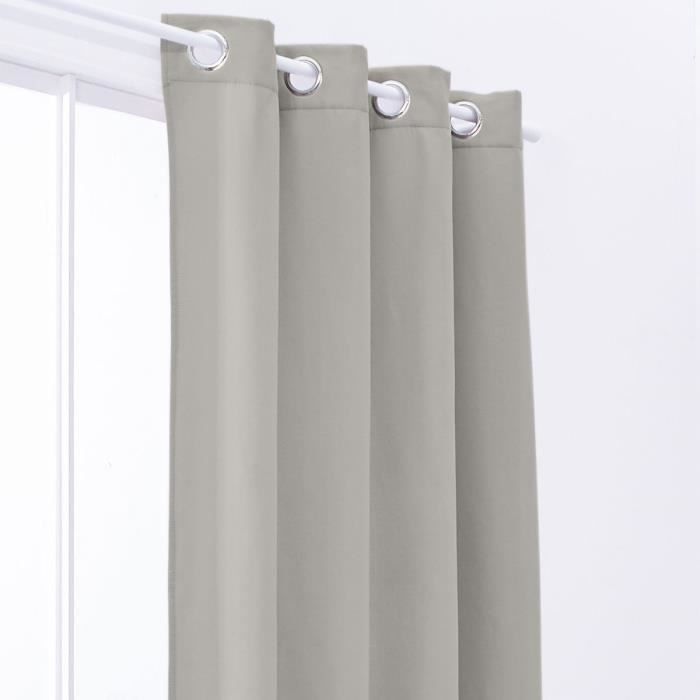 TODAY Blackout Curtain with Eyelets - 140 x 240 cm - Beige