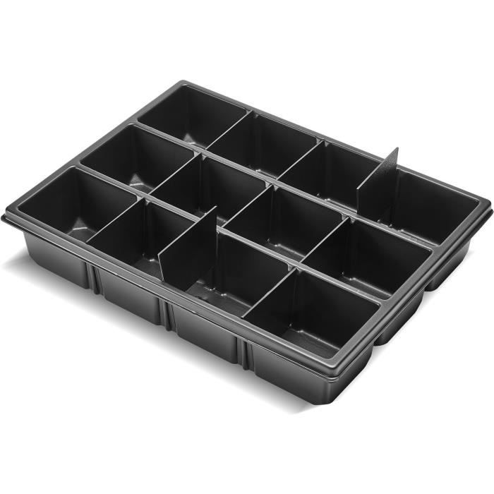 TOOD Modular Insert - 3 to 12 Compartments - Stackable - 40x30x7 cm