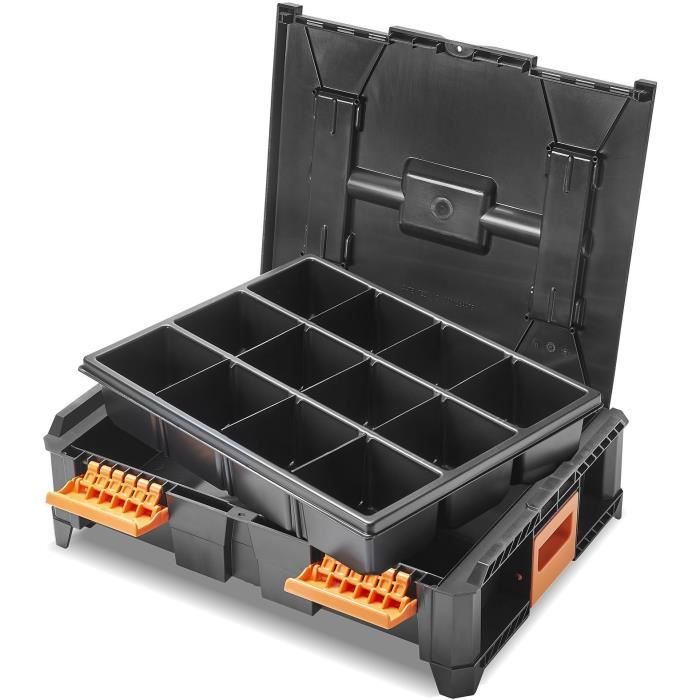 TOOD Modular Insert - 3 to 12 Compartments - Stackable - 40x30x7 cm