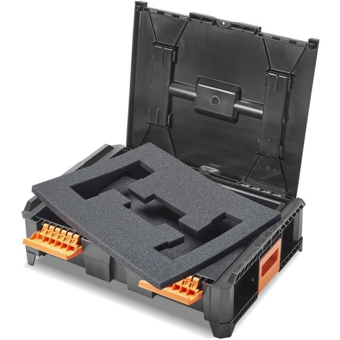TOOD Foam Insert - 2 Pieces - For Professional Cases - Stackable - 40x30x4 cm