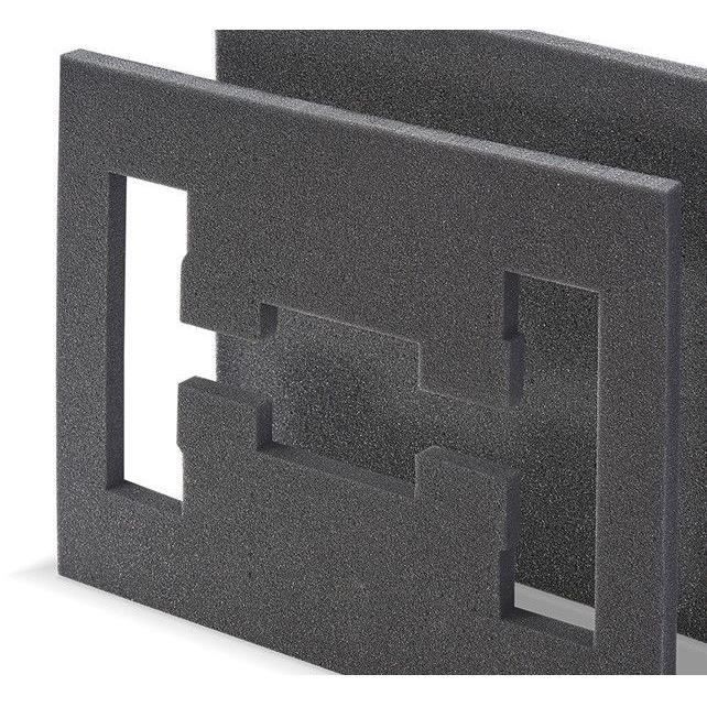 TOOD Foam Insert - 2 Pieces - For Professional Cases - Stackable - 40x30x4 cm