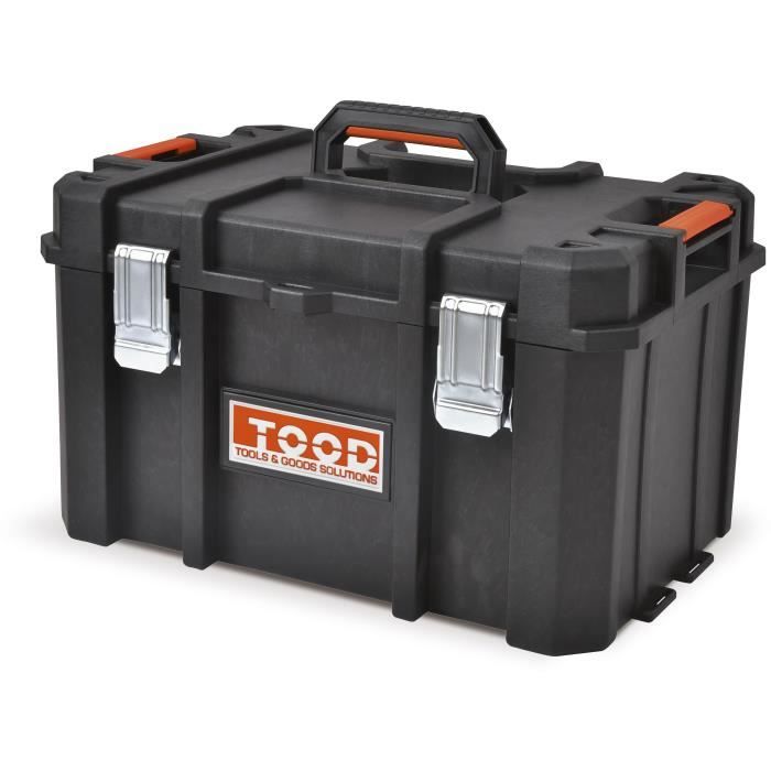 TOOD Tool Case - Waterproof - Tool Organizer Dividers - 53x37x31 cm