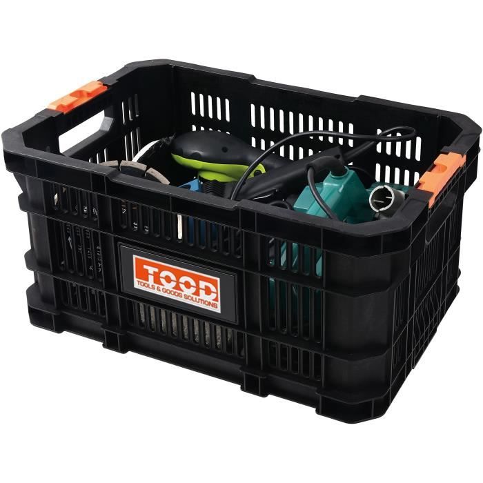 TOOD Modular Basket - With Handles - Easy to Carry - 53x34x25 cm