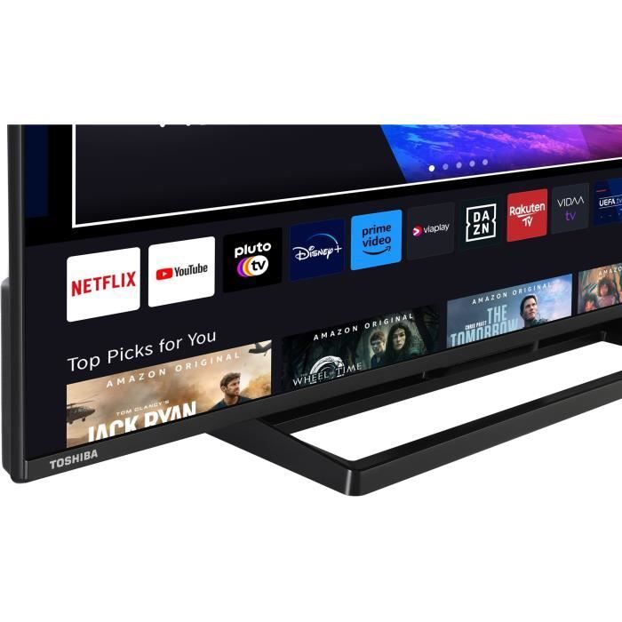 TOSHIBA 43QV3363DG - QLED TV 43'' (108 cm) - 4K UHD 3840x2160 - HDR - Smart TV - 3xHDMI - WiFi