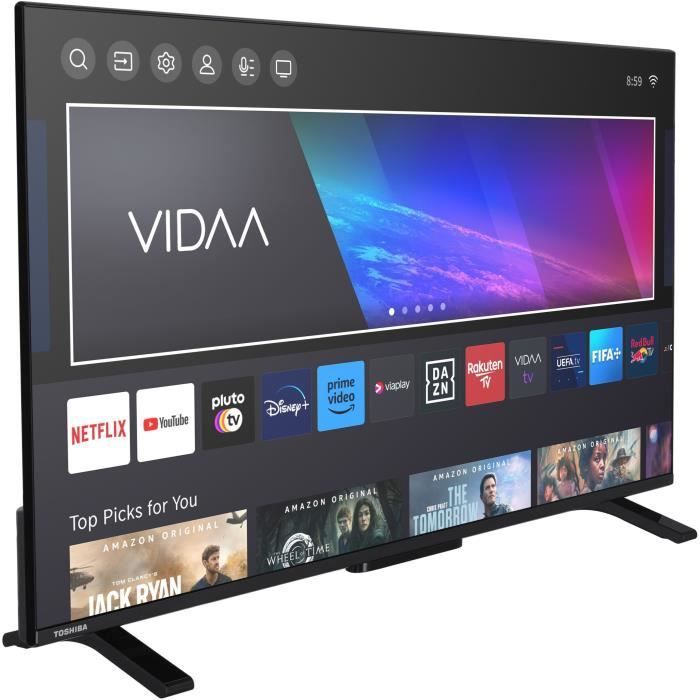 TOSHIBA 43UA2363DG - LED TV 43 inch - 4K UHD 3840x2160 - Dolby Vision - Android Smart TV - 3xHDMI - WiFi