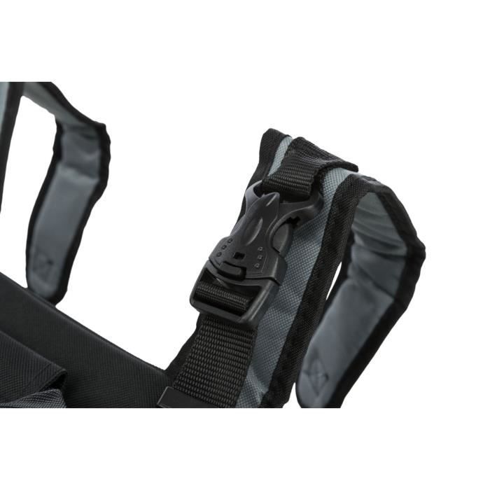 TRIXIE Dog Backpack - 44 × 30 × 21 cm - Black/Blue