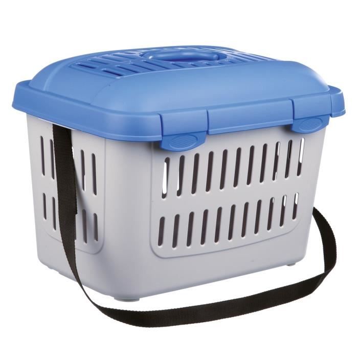 TRIXIE Midi-Capri Transport Box - 44 × 33 × 32 cm - Front Opening - Max Weight 11 kg