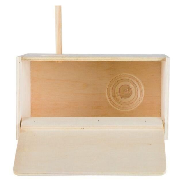 TRIXIE Birdhouse - Wooden - H: 13 cm, W: 21 cm, D: 11.4 cm - For Small Birds