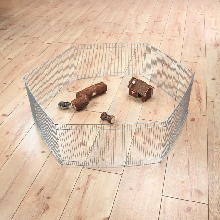 TRIXIE Galvanized Metal Enclosure - Ø90cm - For Small Animals