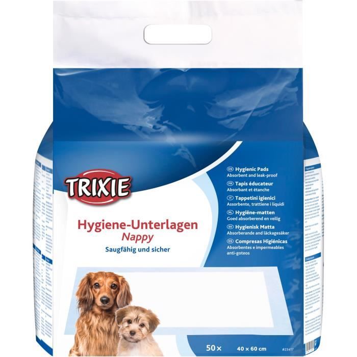 TRIXIE Nappy Training Mat - 40 × 60 cm - 50 Pieces