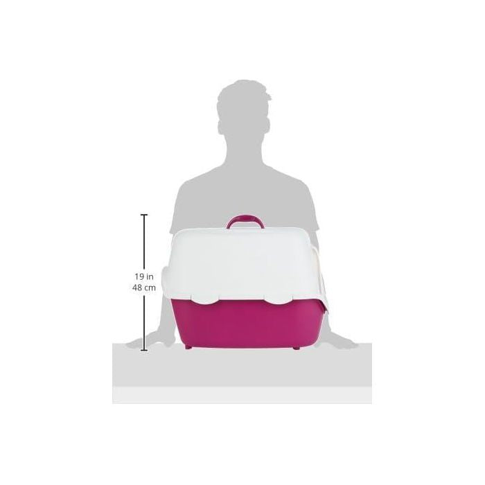 TRIXIE Vico Litter Box - With Lid - 40 x 40 x 56 cm