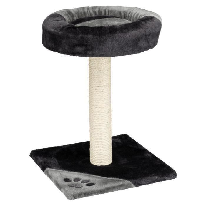 TRIXIE Tarifa Junior Cat Tree 52 cm - Grey and Black
