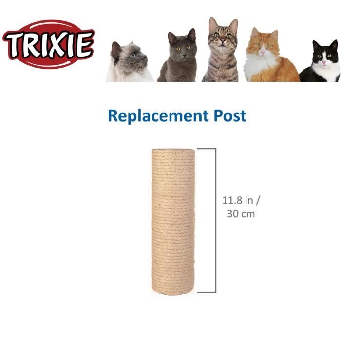 TRIXIE Replacement Cat Tree Wood 9 x 30 cm 9x30cm