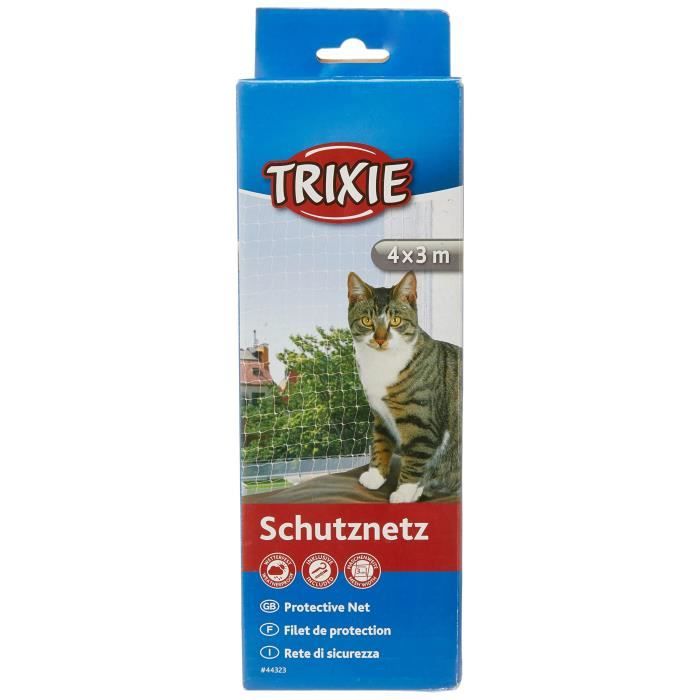 TRIXIE Cat Safety Net 4 x 3 m Transparent