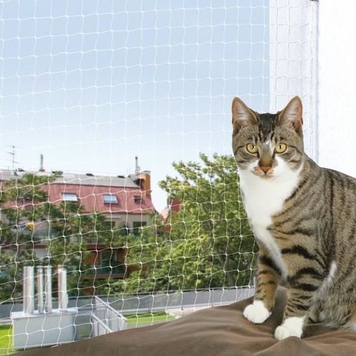 TRIXIE Cat Safety Net 6 x 3 m Transparent 6x3m