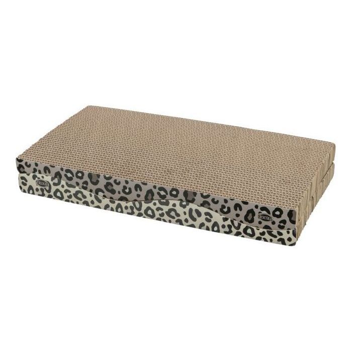 TRIXIE LEO Set of 2 Scratching Posts 44 x 25 x 6 cm Leopard Print