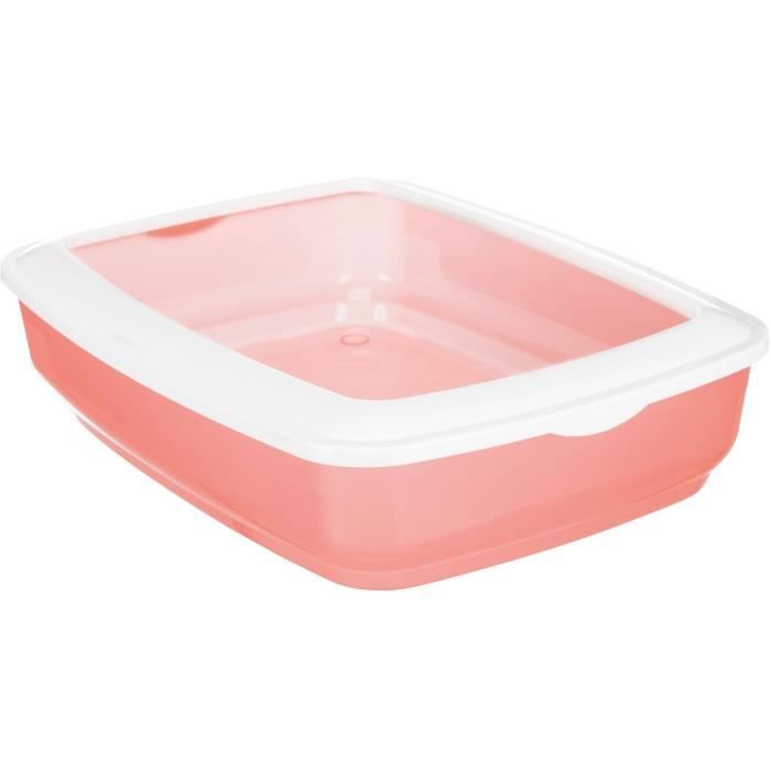 TRIXIE Brisko Litter Box - With Borders - 31 x 10 x 43 cm