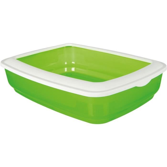 TRIXIE Brisko Litter Box - With Borders - 31 x 10 x 43 cm
