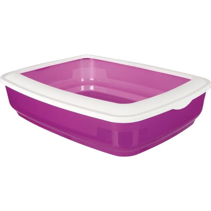 TRIXIE Brisko Litter Box - With Borders - 31 x 10 x 43 cm
