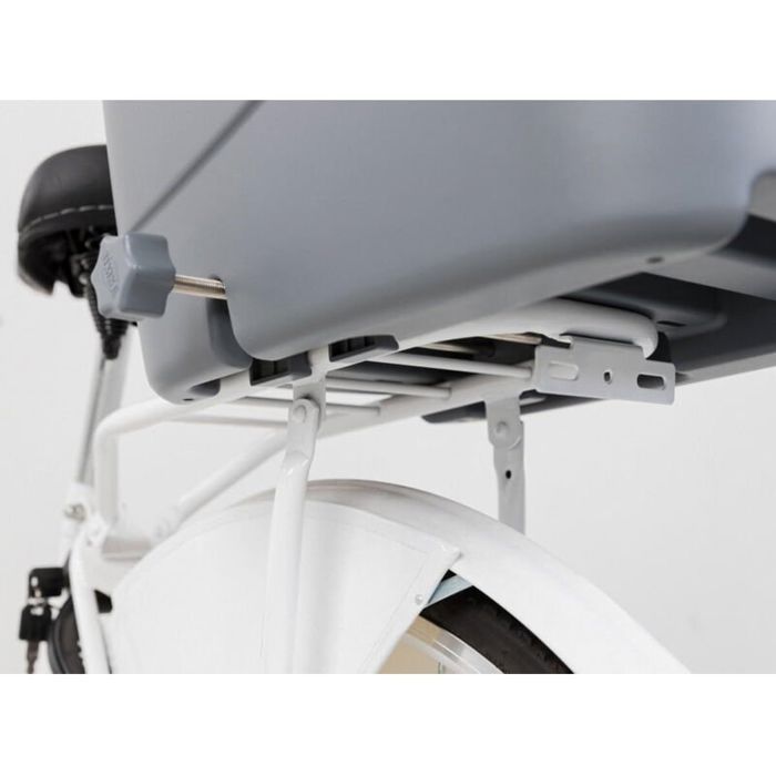 TRIXIE Plastic and Metal Luggage Rack Basket - 36 x 47 x 46 cm - Grey - For Dogs