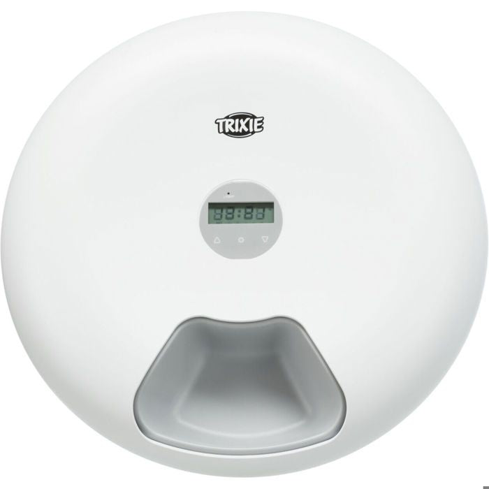 TRIXIE TX5+1 Automatic Pet Feeder - 6 x 0.18 L - White